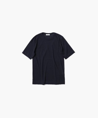 ATON 50/- ORGANIC FRESCA | スタンダード Tシャツ NAVY