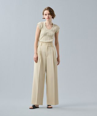 uncrave ランダムリブカットソー エクリュ