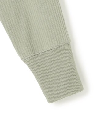 23区 S 【SLOW/洗える】ワイドリブジャージー カーディガン スモーキーグリーン系