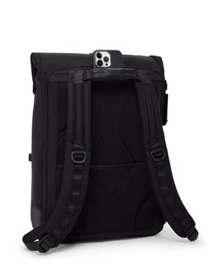 TUMI ALPHA BRAVO 「サーヴェイランス」フラップ・バックパック ブラック