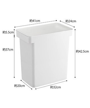 tower 密閉ペットフードストッカー タワー 12kg 計量カップ付 ホワイト ホワイト