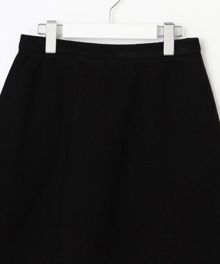 23区GOLF 【WOMEN】【手洗い可】ニット フレアスカート ブラック系