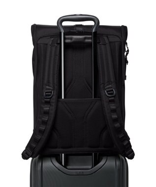 TUMI ALPHA BRAVO 「サーヴェイランス」フラップ・バックパック ブラック