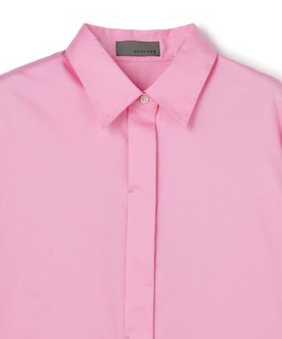 uncrave コットンクロスプレーン BIGシャツ ピンク