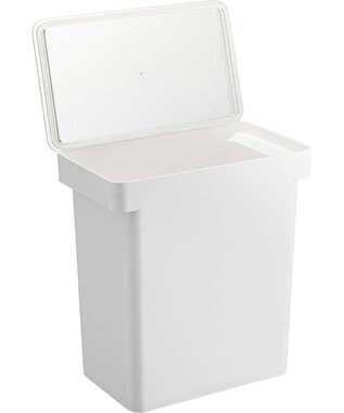tower 密閉ペットフードストッカー タワー 12kg 計量カップ付 ホワイト ホワイト