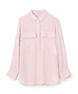 BEIGE， OLGA / シャーリングブラウス Nude