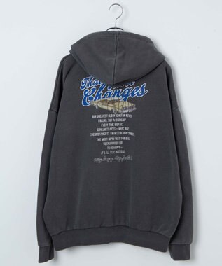 WEGO ピグメントグラフィックプルパーカー 柄4