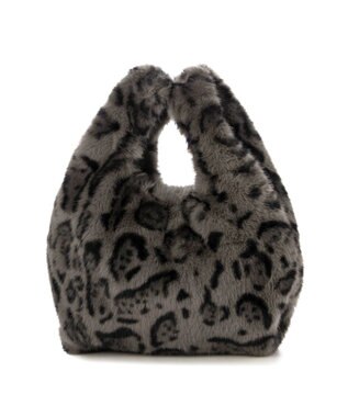 UNBILLION カシュカシュ cachecache / ミンク風エコファーショッパートート