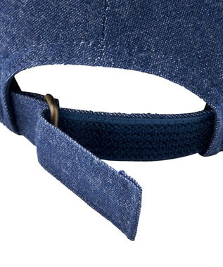 MIKI HOUSE HOT BISCUITS 【44-52cm】 顔ドン デニムキャップ 紺