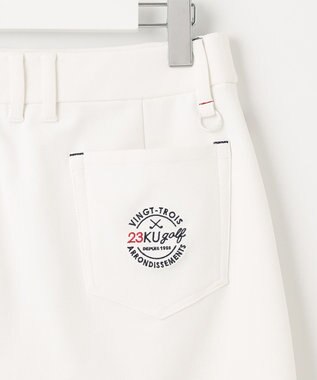 23区GOLF 【WOMEN】】トリコットツイル ベーシックスカート ホワイト系