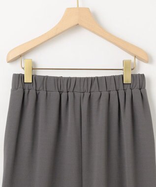 組曲 L ジョーゼットジャージーナロータイト スカート グレー系