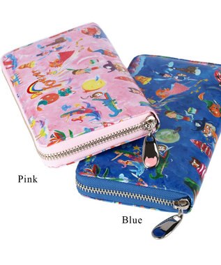 tsumori chisato CARRY ピーターパン ラウンドファスナー長財布 ピンク