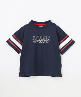 J.PRESS KIDS 【100-130cm】ビックシルエット ロゴＴシャツ ネイビー系