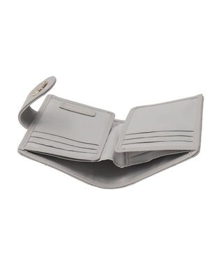 CLATHAS ベール 財布機能付きカードケース ライトグレー