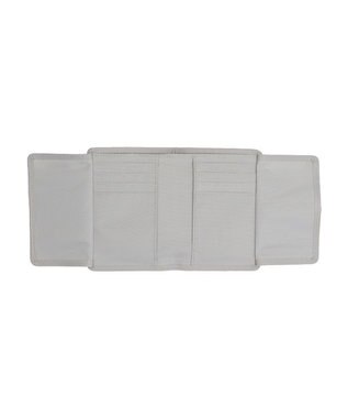 CLATHAS ベール 財布機能付きカードケース ライトグレー
