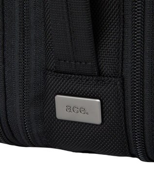 ACE BAGS & LUGGAGE ace. デヴェル ビジネスバッグ B4サイズ 15.6インチPC収納 21/27L 1200g エキスパンド 20264 ブラック×ネイビー