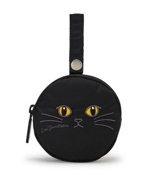 LeSportsac MINI ROUND CHARM/ブラックキャッツエンブロイダリー