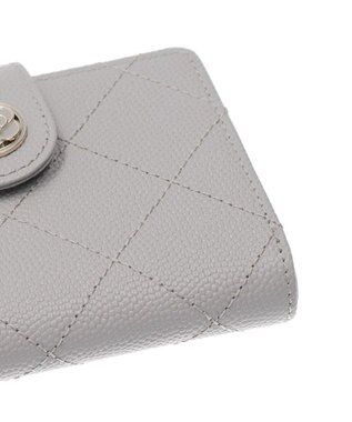 CLATHAS ベール 財布機能付きカードケース ライトグレー