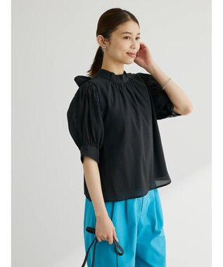 Green Parks ・ＥＬＥＮＣＡＲＥ　ＤＵＥ　バックリボンブラウス Off White