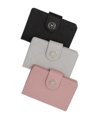 CLATHAS ベール 財布機能付きカードケース ライトグレー