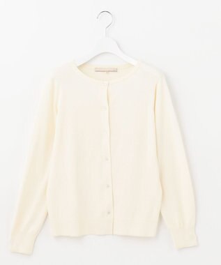 自由区 【WEB限定】ニットカーディガン×ブラウス セット アイボリー系8