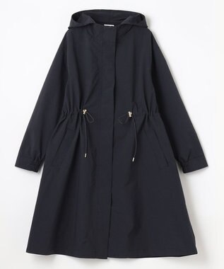 ANY 【手洗い可能】ライトフーデットコート ネイビー系