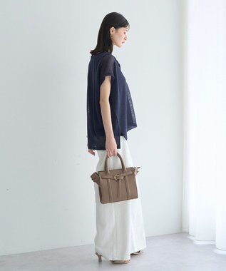 YECCA VECCA 【2点SET】ヘンリーネックスラブシアーニット Navy