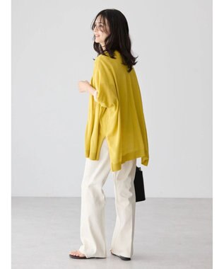 AMERICAN HOLIC ＵＶカットポンチョニットカーディガン Yellow