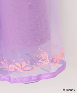 ANY KIDS 【ディズニープリンセス/フローズン】ドレス風 ワンピース ラベンダー<ラプンツェル>