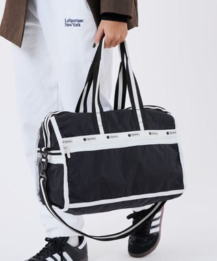 LeSportsac DELUXE MED WEEKENDER/スペクテイターブラック スペクテイターブラック