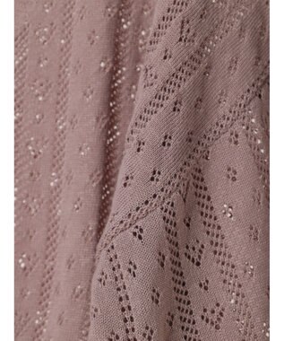 earth music&ecology キラキラボタンハートカーディガン Pink