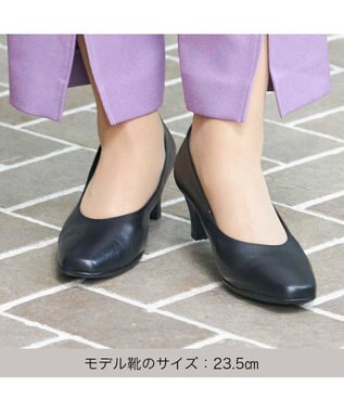 ing <ing>【5cmヒール】ブラックパンプス ブラック