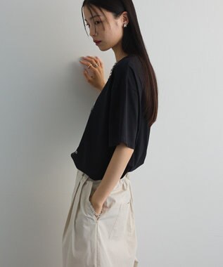 Green Parks フォトグラフィック半袖Ｔシャツ Brown