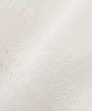 Green Parks 裾レースイレヘムキャミ White