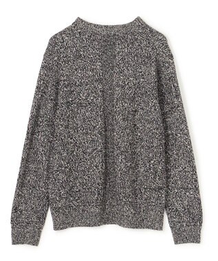 JOSEPH HOMME 【新素材】ペーパーウールミックス　クルーネックニット ライトグレー系