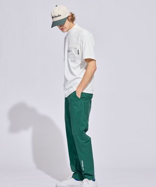 PW CIRCULUS 【UNISEX】３D刺繍ロゴキャップ ゴルフ グリーン系