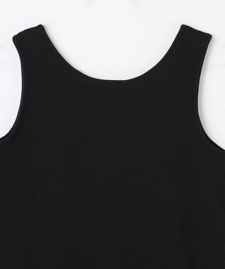 ANY L テレコタンクトップ ブラック