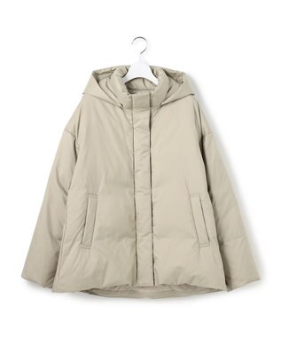 23区 【先行予約/WEB&一部店舗限定】ステッチレス フーデット ダウン ライトグレー系