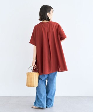 Green Parks ウエストタックシャツチュニック Terracotta