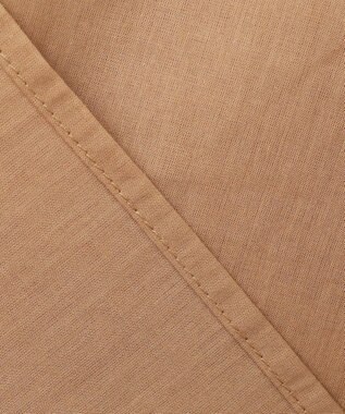 ANY 【洗濯機可能】シルキーソフトブラウス キャメル