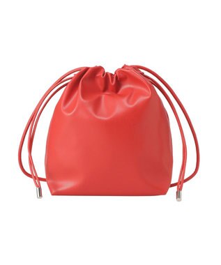 AMERICAN HOLIC ドロスト巾着ショルダーバッグ Red