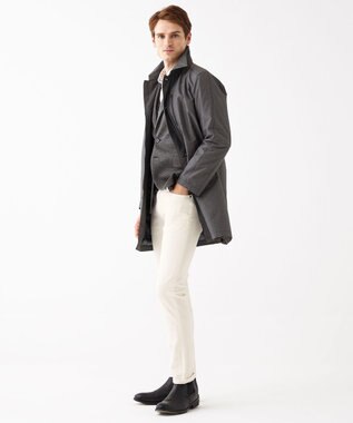 JOSEPH ABBOUD 【キングサイズ】ISKO2WAY デニム ホワイト系