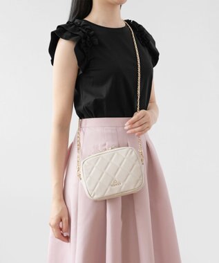 TOCCA PILA CAMERA BAG ショルダーバッグ アイボリー系