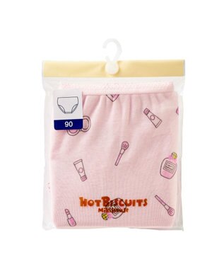 MIKI HOUSE HOT BISCUITS 【90-120cm】 プリント柄ショーツ チェリーピンク