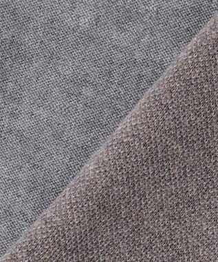 GOTAIRIKU 体温調整に【洗える/チクチクしにくい/ピリングしにくい】イタリア糸 ハイゲージ ベスト_WOOL100% グレー×ヘリンボーン柄(25年新色)