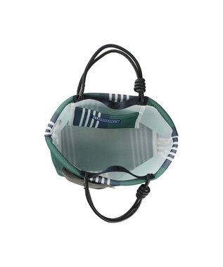 ROOTOTE 1084【手洗い可能】SC.デリ.ストライプ.ウエッファ-B 02：グリーン