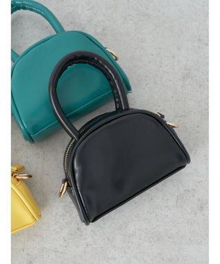 earth music&ecology ｍｉｎｉｍｉｎｉボストンバッグ Black