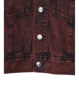 Green Parks ・ＳＵＧＡＲ　ＳＰＯＯＮ　カラーデニムＧジャン Red