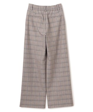 UNFILO beauty warm ワイドパンツ グレンチェック