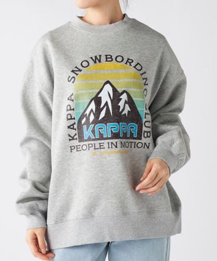 OP／FILA 【Kappa】マウンテンデザイン ユニセックススウェット